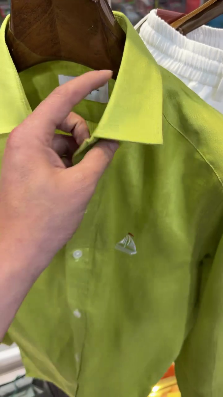 Men Light Green Solid Shirt - Image 4