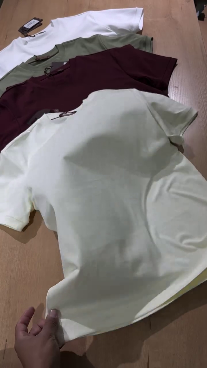 Men's Winay White Solid Cotton Pro T-shirt -Tall - Image 6