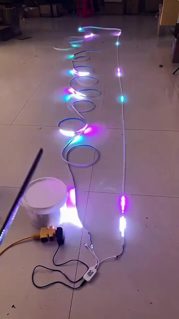 10 Meter Multicolor 11W Rope Light with 8 Light Modes | IP65 Certified, BIS Approved | Fairy Light, String Light,Decorative Light | Direct Plug-in | Pack of 1 (10 Meter, Multi Color) - Image 2