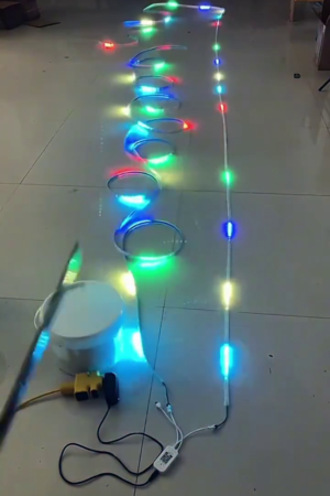 10 Meter Multicolor 11W Rope Light with 8 Light Modes | IP65 Certified, BIS Approved | Fairy Light, String Light,Decorative Light | Direct Plug-in | Pack of 1 (10 Meter, Multi Color)