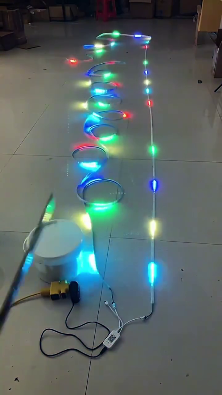 10 Meter Multicolor 11W Rope Light with 8 Light Modes | IP65 Certified, BIS Approved | Fairy Light, String Light,Decorative Light | Direct Plug-in | Pack of 1 (10 Meter, Multi Color)