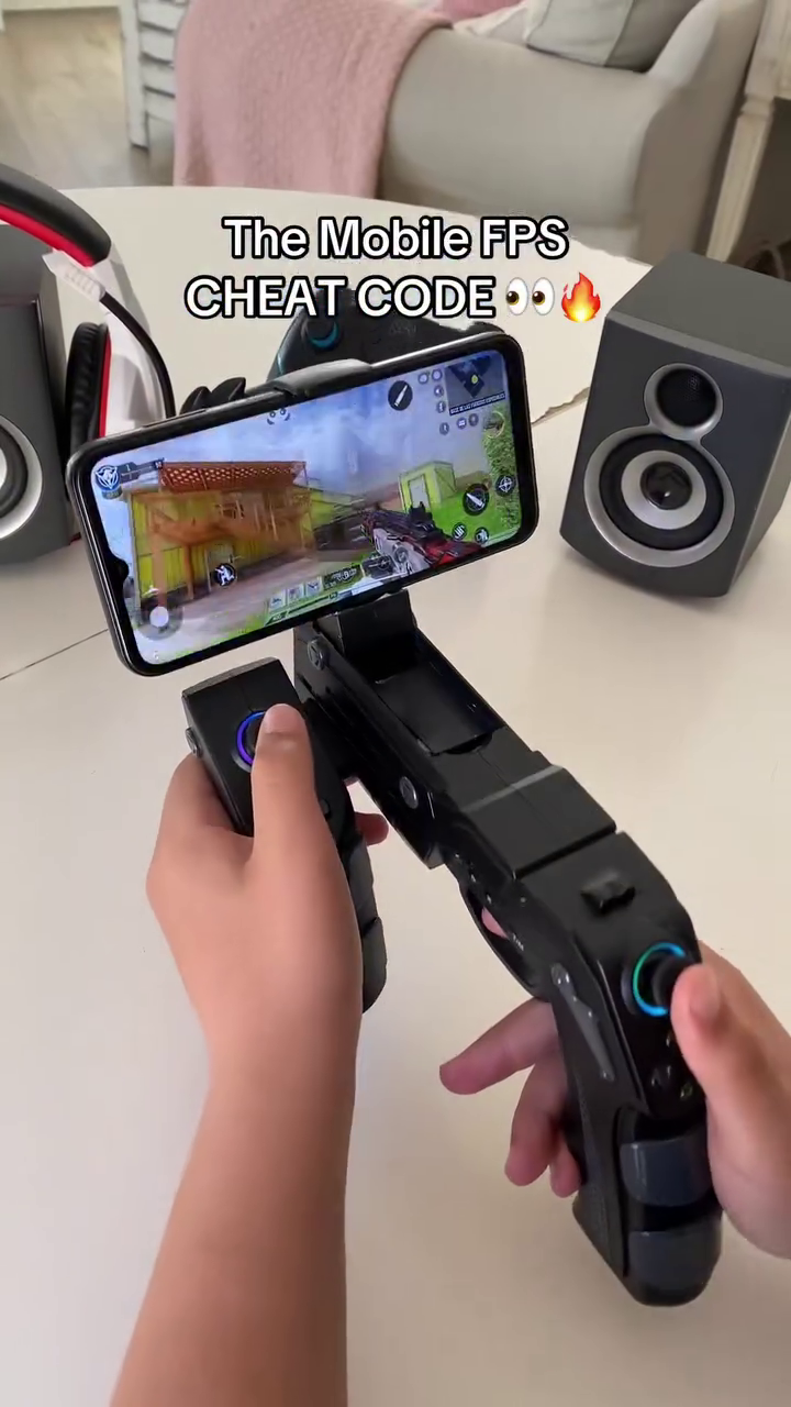 iPega PG-9057 Wireless Bluetooth Instant Game Shooting Gamepad Joypad for Android Smartphone, Android Tablet, Android TV Box and Windows XP 7 8 with Max 6 inch Clamp Holder - Image 9