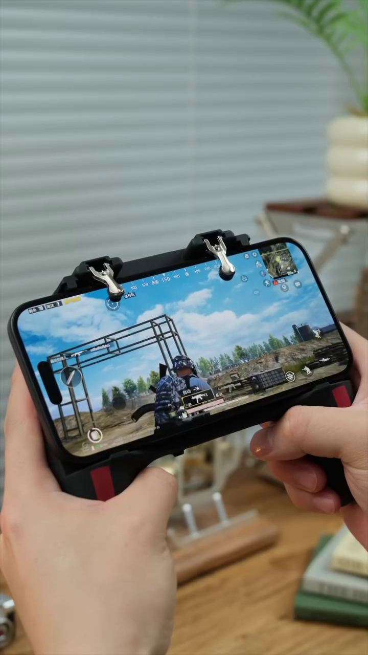 Gadgets Appliances Mobile Game Controller for W11 PUBG Mobile Controller L1R1 Mobile Game Trigger Joystick Wireless Gamepad for 4.7-6.5" iOS Android Phone - Image 10