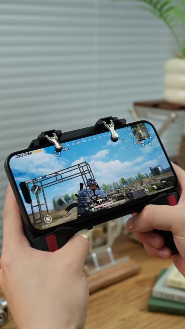 Gadgets Appliances Mobile Game Controller for W11 PUBG Mobile Controller L1R1 Mobile Game Trigger Joystick Wireless Gamepad for 4.7-6.5" iOS Android Phone - Image 9