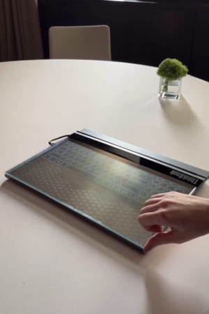 transparent laptop