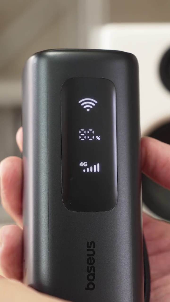 Foxin Fist 10000mAh 10k Mini Power Bank | 22.5W Super Fast Charging | Built-in Type-C Cable & PD Output | Small Pocket Size | for iPhones/Android Mobiles & Other Devices | Made in India - Black