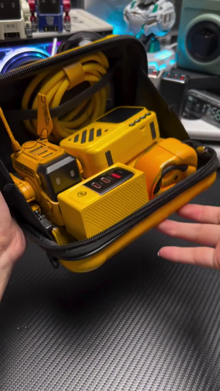 Air Compressor Case for DEWALT 20V Max Tire Inflator(DCC020IB)- Black