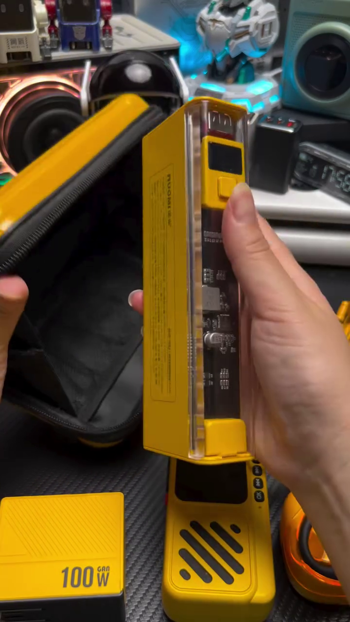 Air Compressor Case for DEWALT 20V Max Tire Inflator(DCC020IB)- Black - Image 3