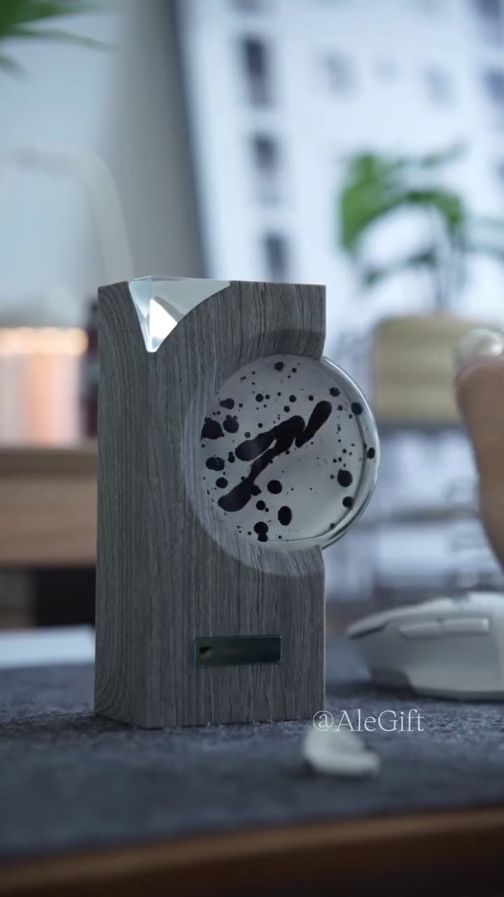 KuJo Ferrofluid Sound Visualizer | Sound Reactive Ferrofluid | Ferrofluid Speaker Music Mate | Dancing Ferrofluid Speaker Mate Music Rhythm Lamp | Computer Office Desktop Decor | Grey Elm | - Image 11