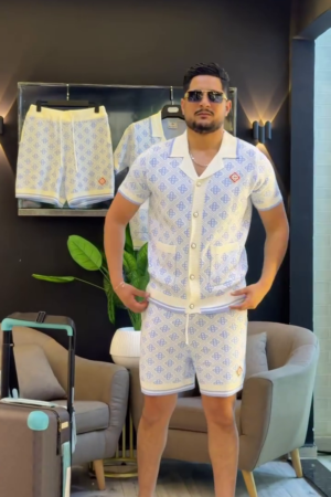Men Printed Night suit