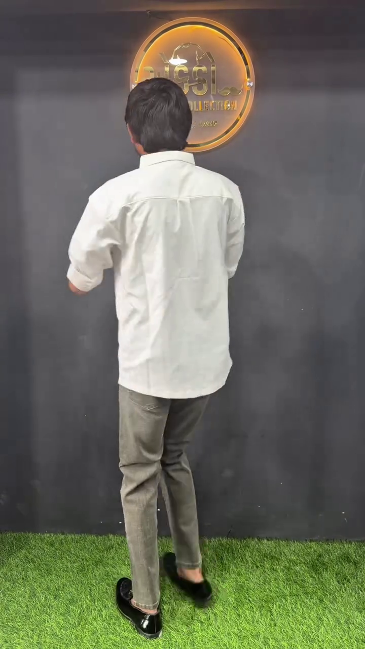 Comfort Slim Fit Spread Collar Cotton Casual Shirt - Image 2