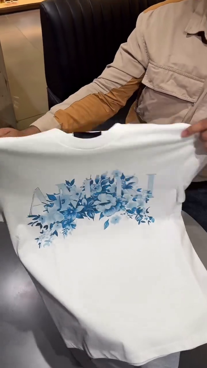 Men Lycro Floral Printed Slim Fit Opaque Shirt - Image 6