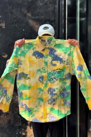Premium Slim Fit Embellished Casual Shirt