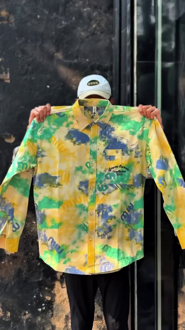 Premium Slim Fit Embellished Casual Shirt