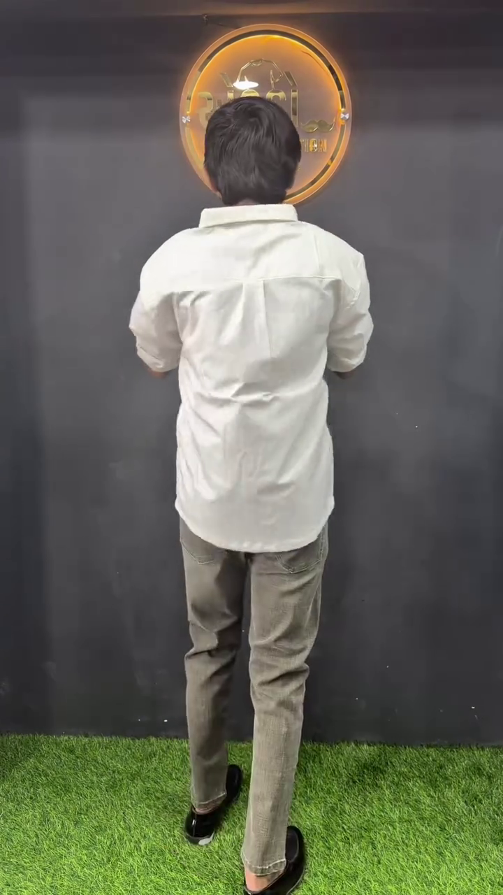 Comfort Slim Fit Spread Collar Cotton Casual Shirt - Image 5